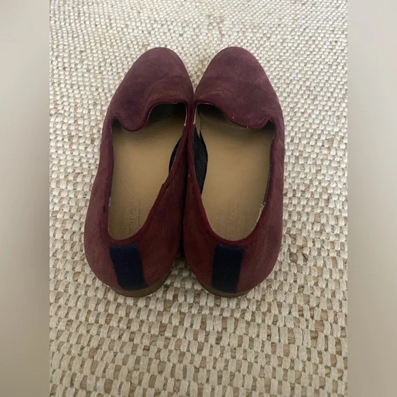 Sebago burgundy suede loafers size 6.5 - Picture 3 of 6
